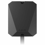 HUB-HYBRID-2G-B - Centrale cablata/wireless colore nero, 8 ingressi su BUS, connettività SIM 2G/Ethernet, supporta fino a 100 dispositivi cablati e wireless, 5 extender di segnale REX, 10 sirene, 25 cam o XVR/NVR, 50 utenti, 32 scenari - AJAX