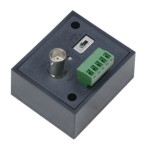 TTA111HDT - Trasmettitore extender balun attivo su cavo UTP per segnale video HDCVI/AHD/TVI/CVBS (NO DATI), portata 600m a 1080P / 250m a 4K