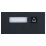 VTO4202FB-MB1 - Modulo 1 tasto meccanico per VTO4202FB-P in alluminio IP65  - Dahua
