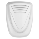 MINI-MURANO - Sirena piezoelettrica da interno 13,8V DC con suoni di alta potenza per allarme e bassa potenza di pre-allarme, Colore bianco - Venitem