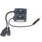 UE01 - Kit TX/RX extender su cavo UTP per segnale USB 1.1, portata max 300m (oltre 70m è necessario utilizzare l'alimentatore SWP510 lato TX)