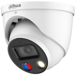 IPC-HDW3549H-AS-PV-S5  Dahua - Telecamera eyeball IP AI WizSense TiOC Full-color con Smart Dual Illuminator e deterrenza attiva 5 MP, ottica fissa 2.8 mm, IR 30 m, in/out allarme, audio bidirezionale, PoE