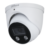 IPC-HDW5241H-ASE-PV - Telecamera dome IP serie WizMind AI 2MP, ottica fissa 2.8mm, IR 20mt Starlight con Smart Dual Illuminator, in/out allarme, in/out audio, WDR 120dB e 3D DNR, SD card, ePoE - Dahua