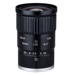 PFL20-J10M - Ottica fissa 20 mm ƒ1.6 da 10 MP, sensore immagine 1", C mount - Dahua