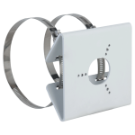 PFA157 - Adattatore da palo in lega di alluminio 130x140x45 mm, diametro palo  Ø80~150 mm - Dahua