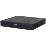NVR5464-16P-EI : NVR IP Wiz Sense 64Ch con 8 porte ePoE + 8 porte PoE, AI a bordo (2ch FD e FR, 4ch PP, 8ch SMD Plus), AI delle cam su 16 canali, alloggio per 4 HDD, 2 VGA, 2 HDMI, LAN, 16 In / 6 Out allarme, RS485, RS232, 3 USB, alim.220Vac - Dahua