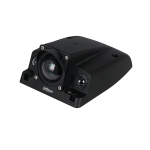 IPC-MBW4231-AS - Telecamera IP Dahua Dome antivandalo IK10 per mezzi mobili 2Mp, ottica fissa 2.8mm, IR 30 mt, IVS, Face Detection, WDR 120dB Starlight, 3D DNR, slot MicroSD, IP67, alim.12Vdc/PoE - Dahua