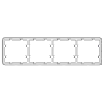 FRAME-4-SEATS - Telaio per quattro interruttori LightCore - AJAX