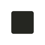 SOLOBUTTON-1-GANG-2-WAY-BLACK - Tasto singolo per LightCore colore nero  - AJAX