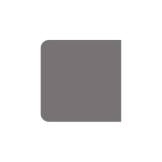 SIDEBUTTON-1-GANG-2-WAY-GREY - Tasto singolo laterale per LightCore colore grigio - AJAX