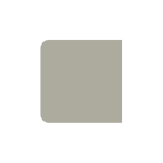 SIDEBUTTON-1-GANG-2-WAY-OLIVE - Tasto singolo laterale per LightCore colore oliva - AJAX
