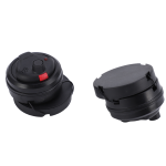 ISC-ETD2A-T504A-S - Mini spider a doppia frequenza AM/RF in ABS con lanyard da 60 cm, batteria CR2032 - Dahua