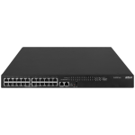 AS5500-24MGT4XF-600 - Switch di aggregazione 24 porte PoE 10-100-1000 Mbps / 4 porte fibra SFP 1/10Gbps, managed - Dahua