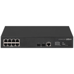 AS4300-8GT2GF - Switch di aggregazione 8 porte 10-100-1000 Mbps / 2 porte fibra SFP, managed - Dahua