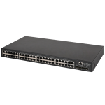 S5500-48GT4XF-E-V2 - Switch di aggregazione 48 porte 10-100-1000 + 4 porte di rilancio fibra SFP 10 Gbps - Dahua