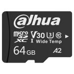 TF-W100-64GB : Micro SD card speed class C10, U3, V30, A2, P/E cycle 1000, capacità 64 Gb - Dahua
