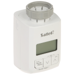 ART-200 : Testa termostatica wireless ABAX 2, compatibile con valvole M30x1,5mm e Danfoss RA, sensore di temperatura integrato - Satel