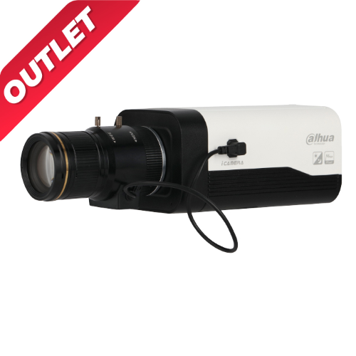IPC-HF7442F-FR - Telecamera in box IP Dahua, Sensore 4MP, Compressione H.264&H.265, · Alarm - 2 in, 2 out; audio - 2 in, 1 out; RS-485; BNC; SD Card 256 G, Alimentazione 24V AC/PoE/12V DC - Dahua
