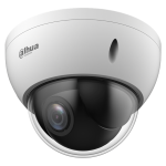 SD22204DB-GNY - Telecamera PTZ IP WizSense 2MP, zoom 4X, ottica 2.8-12mm, DWDR Starlight, IVS, Face Detection, SMD 3.0, IP66 e IK10, alim. 12Vdc/PoE - Dahua