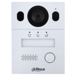 VTO2003F - Postazione esterna videocitofonica bifilare ibrida EACH Wi-Fi, telecamera 2Mp con IR, campo di visione 110°, 1 pulsante, microfono e speaker, alimentazione da switch bifilare VTNC1003C- Dahua