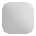 HUB - Centrale Wireless colore bianco, connettività SIM 2G/Ethernet, supporta fino a 100 dispositivi, 1 extender di segnale REX, 10 cam o XVR/NVR, 50 utenti, 5 scenari - Ajax