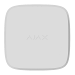 FIREPROTECT 2 RB (CO) - Rilevatore antincendio wireless con sensore di CO, batterie sostituibili, compatibile con HUB-2 ed HUB-HYBRID, colore bianco - AJAX