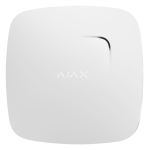 FIREPROTECT - Rivelatore di fumo wireless con sensore di temperatura, colore bianco - AJAX
