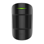 MOTIONPROTECT PLUS - Rilevatore di Movimento a Doppia tecnologia PIR+ MW da interno, colore nero - AJAX