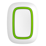 BUTTON - Pulsante Antipanico e di soccorso wireless, colore bianco - AJAX