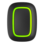 BUTTON - Pulsante Antipanico e di soccorso wireless, colore nero - AJAX