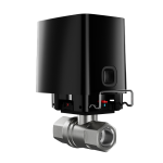 WATERSTOP-1/2-B : Valvola di interruzione dell'acqua controllata da remoto per tubi da 1/2 pollice, compatibile con HUB-PLUS, HUB-2 ed HUB-HYBRID, colore nere - AJAX