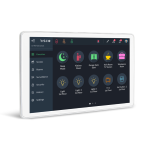 RP432KPTZEUA - Tastiera touch screen 8" completamente configurabile con protocollo Z-Wave a bordo per controllo della domotica, la tastiera può lavorare anche in modalità Stand-Alone - RisControl