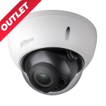 HAC-HDBW1801R-Z - Telecamera dome 4in1 antivandalo IK10 8Mp, ottica motorizzata 2.7-13.5mm, IR 30mt, WDR 120dB, IP67, alim. 12Vdc - Dahua