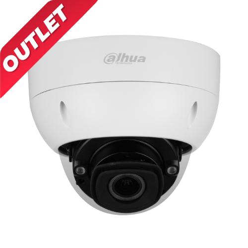 IPC-HDBW7442H-Z-S2 - Telecamera IP IK10 Ultra AI WizMind Dome 4MP, ottica motorizzata 2.7-12mm, WDR 140dB Starlight e 3D DNR, IR 40mt, in/out allarme, in/out audio, IVS, FD, FR, FBD, People counting, Metadati, Micro SD, IP67, 12Vdc/24Vac/PoE+ - Dahua