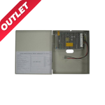 SWPB12-4A1 - Alimentatore box 1 uscita a morsetti 12Vdc 4A con predisposizione per batteria 7Ah