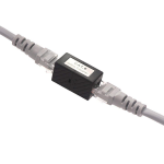 CF-RJ45 - Accoppiatore RJ45, connettore RJ45 femmina/femmina per cavi UPT CAT 5/5e/6, confezione da 5 pezzi