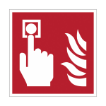 IAILE15117K Hochiki - cartello  120x120mm pulsante incendio