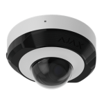 DOMECAM-MINI-5MP-2.8MM-W : Telecamera IP cablata con risoluzione fino a 5Mp e angolo di visione di 100°–110°, colore bianco - AJAX