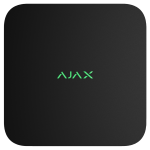 NVR-16CH-B - NVR 16 canali fanless, risoluzione fino a 4K, compatibile ONVIF, colore nero - AJAX