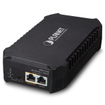 POE-175-95  -  Single-Port 10/100/1000Mbps 802.3bt PoE Injector (95 Watts, PoH,Poe Usage LED) - W/Internal Power  - Planet