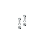 CQ0210XN Unistab - SET 2 VITI M10 INOX AISI 304 PASSANTI PER FISSAGGIO APPARECCHI