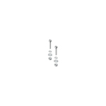 CQ0104XN Unistab - SET 10VITI AUTOPERFORANTI 4,2X32 MM INOX AISI 304 PASSANTI PER FISSAGGIO APPARECCHI