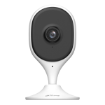 C3A Dahua - Mini camera Wi-Fi da interno, risoluzione 3Mp, ottica 2.0mm, IR 10mt, audio bidirezionale, human detection, DWDR, 5Vdc