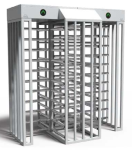 LTF-114-D Tansa - Doppio tornello a tutta altezza a 4 bracci - Completamente verniciato a polvere elettrostatica con tutti i colori RAL - Rotore e bracci (varie opzioni di colore) - Indicatori di direzione - Larghezza di passaggio 57 cm.