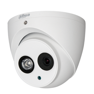 HAC-HDW1200EM-A-POC-S4 - Telecamera Dome HDCVI 2mpx Dahua, ottica fissa 3.6mm IR 50mt DWDR, microfono integrato, POC o 12VDC, IP67 - Dahua