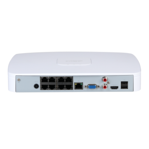 Dahua NVR4108-8P-4KS3 - NVR 8 ch IP 12 MP 1 HDD 8 porte PoE