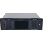 IVSS7116-4I Dahua - Intelligent Video Suriveillance Server AI WizMind 256 canali IP fino a 32 MP, 4 moduli AI, massima banda 512 Mbps, 5 uscite video (4 HDMI + 1 VGA), 16 ingressi e 8 uscite allarme, 1 ingresso e 2 uscite audio, 16 Hard Disk SATA, 4 LAN