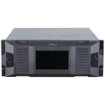 IVSS7124DR Dahua - Intelligent Video Suriveillance Server AI WizMind 256 canali IP fino a 32 MP, massima banda 1280 Mbps, 5 uscite video (4 HDMI + 1 VGA), 16 in e 8 out allarme, 1 ine 1 out audio, 24 Hard Disk SATA, 4 LAN, alim ridondante