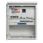 BCKBOXMEGABIT - sistema compatto di alimentazione con switch PoE 8 Ch Megabit, gestione avanzata e supporto per batterie piombo 12V