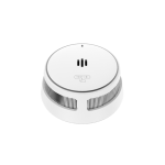 HY-SA40A-R8 - Rilevatore fumo standalone da interno con interconnessione wireless (fino a 24 dispositivi), sensore fotoelettrico, indicatore luminoso, allarme fumo, guasto, batteria scarica, volume allarme 85 dB (entro 3 m), copertura 20~40 m2 - Dahua